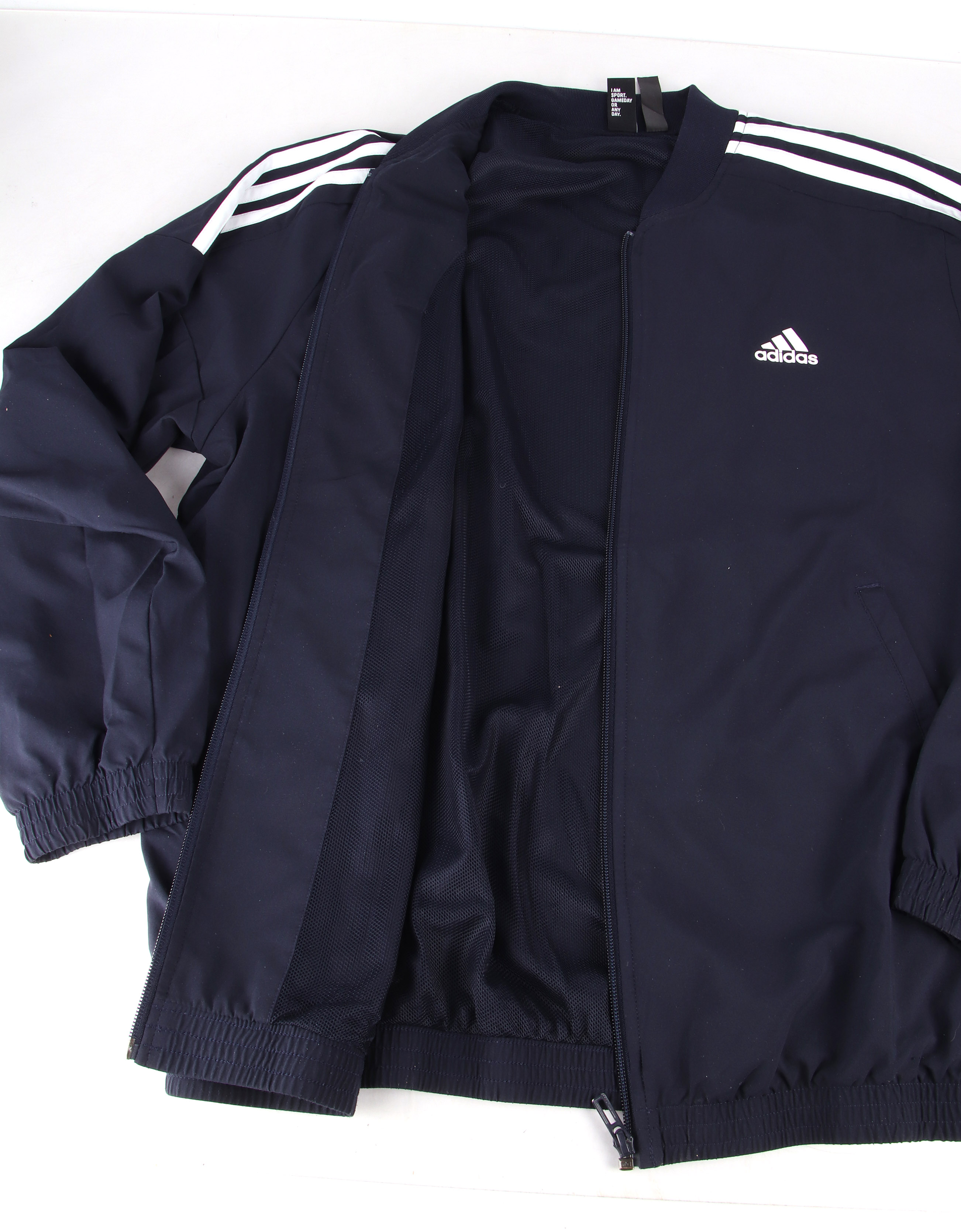 Adidas Training Jacket Lightweight Jacket RN 88387 Navy L/S | eBay